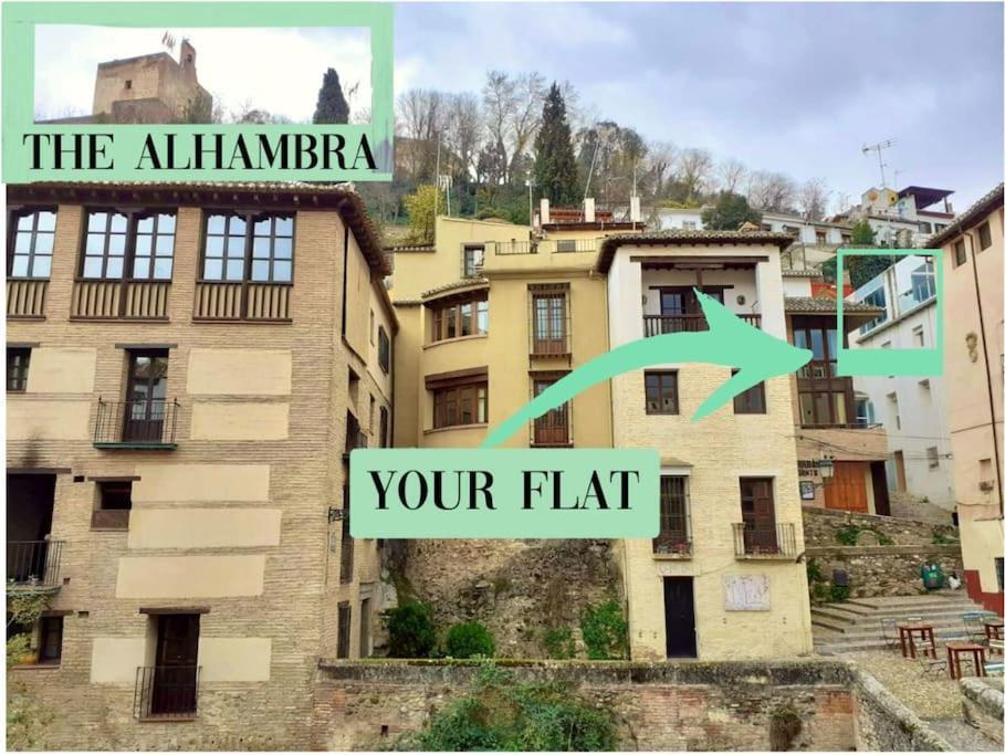 Ferienwohnung Amazing Loft! Rooftop Terrace! Alhambra Views! Granada Exterior foto