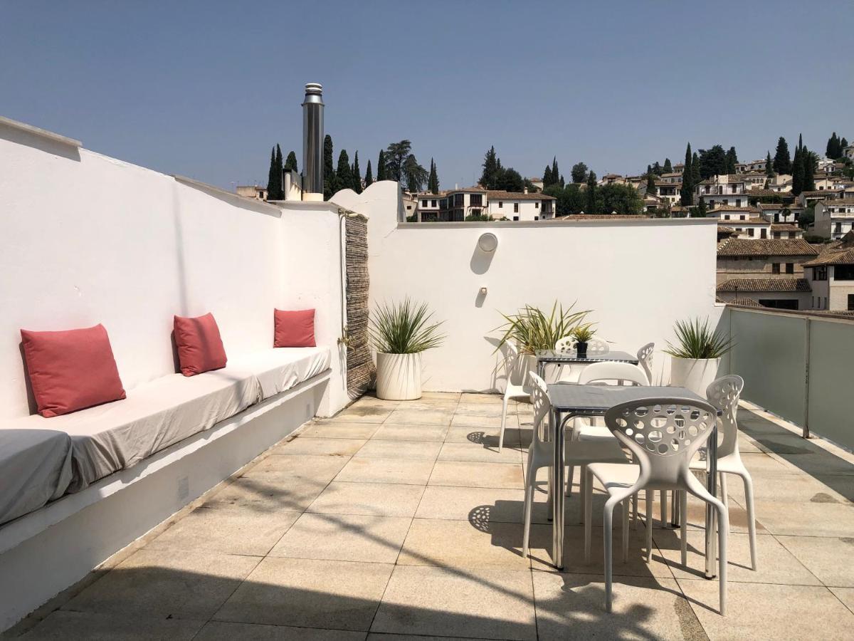 Ferienwohnung Amazing Loft! Rooftop Terrace! Alhambra Views! Granada Exterior foto